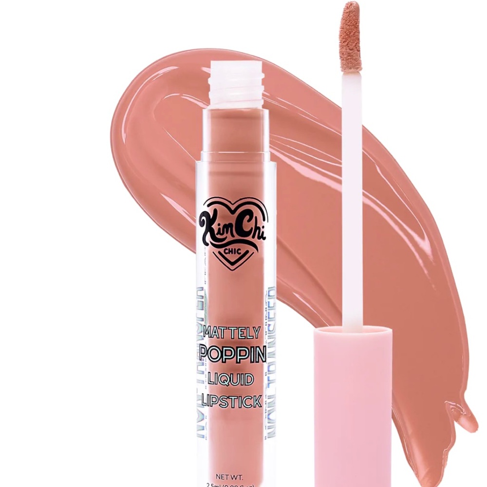 Kimchi Mattely Poppin Liquid Lipstick in Twirl